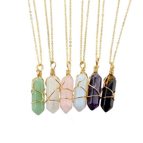 wholesale popular quartz crystal natural stone bullet shape healing point jewelry pendant necklace, Silver
wholesale popular quartz crystal natural stone bullet shape healing point jewelry pendant necklace, Silver