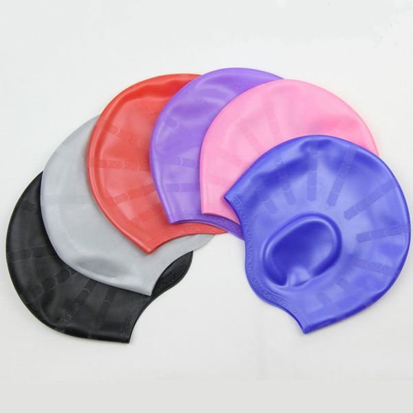 swimming cap size for men & women adults silicon waterproof caps protect ears long hair sports swim pool hat
swimming cap size for men & women adults silicon waterproof caps protect ears long hair sports swim pool hat