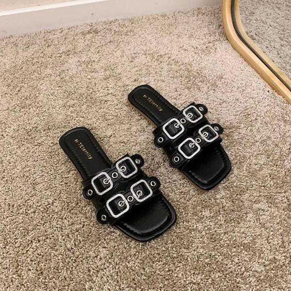 slippers makeace slipper soft soles flip flops flat platform summer footwear women shoes slides, Black
slippers makeace slipper soft soles flip flops flat platform summer footwear women shoes slides, Black