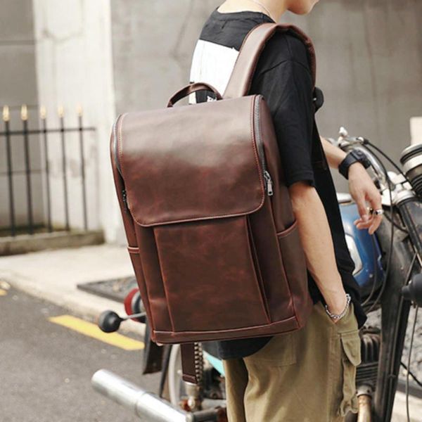 backpack vintage mad horse leather shoulder bag handmade head men's computer 14 inch laptop
backpack vintage mad horse leather shoulder bag handmade head men's computer 14 inch laptop