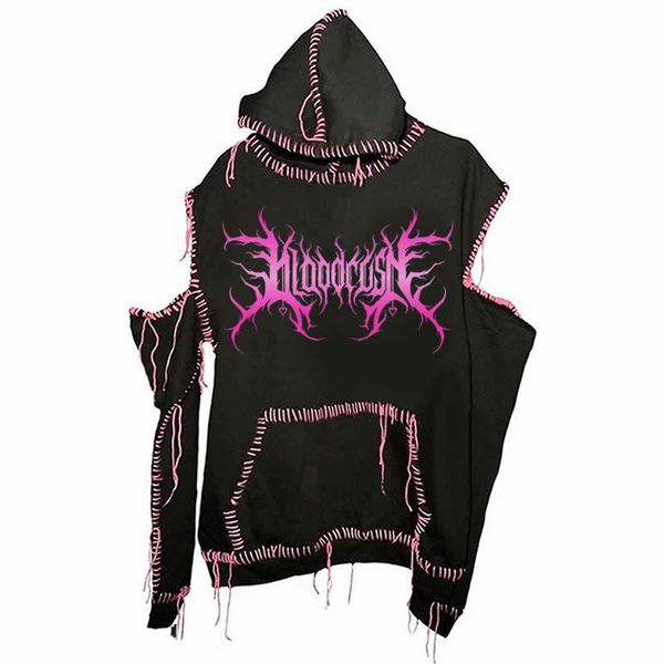 women's hoodies & sweatshirts oversized hoodie vintage kawaii pullovers couple clothes anime goth harajuku, Black
women's hoodies & sweatshirts oversized hoodie vintage kawaii pullovers couple clothes anime goth harajuku, Black