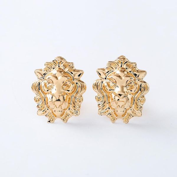 clip-on & screw back cownine 2021 presents women's golden animal ear clips lion exaggerated retro clip earrings jewelry game champion g, Silver
clip-on & screw back cownine 2021 presents women's golden animal ear clips lion exaggerated retro clip earrings jewelry game champion g, Silver