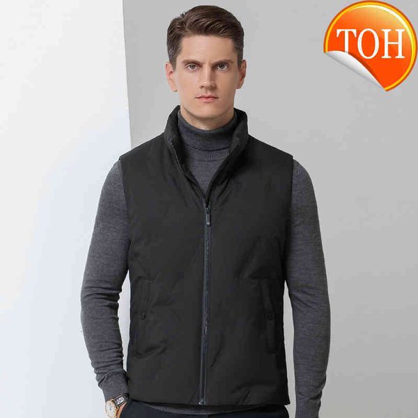 autumn winter 2021 new duck down trend waistcoat sleeveless vest jacket thickened men's coat korean version, Black
autumn winter 2021 new duck down trend waistcoat sleeveless vest jacket thickened men's coat korean version, Black