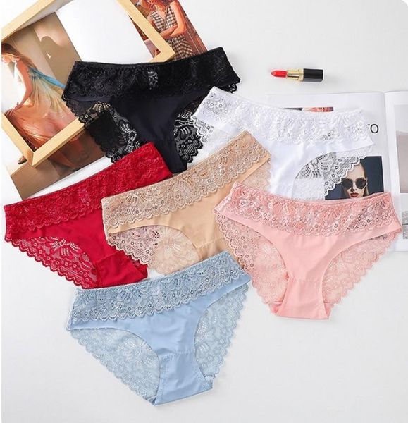 women's panties women underwear seamless solid briefs low-rise lace side lingerie, Black;pink
women's panties women underwear seamless solid briefs low-rise lace side lingerie, Black;pink