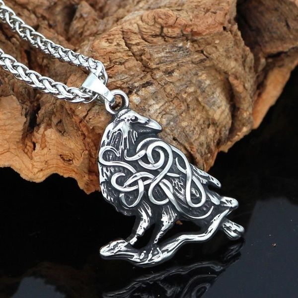 pendant necklaces nordic viking odin rune eagle necklace men vintage punk crow chain for women boho gothic jewelry, Silver
pendant necklaces nordic viking odin rune eagle necklace men vintage punk crow chain for women boho gothic jewelry, Silver