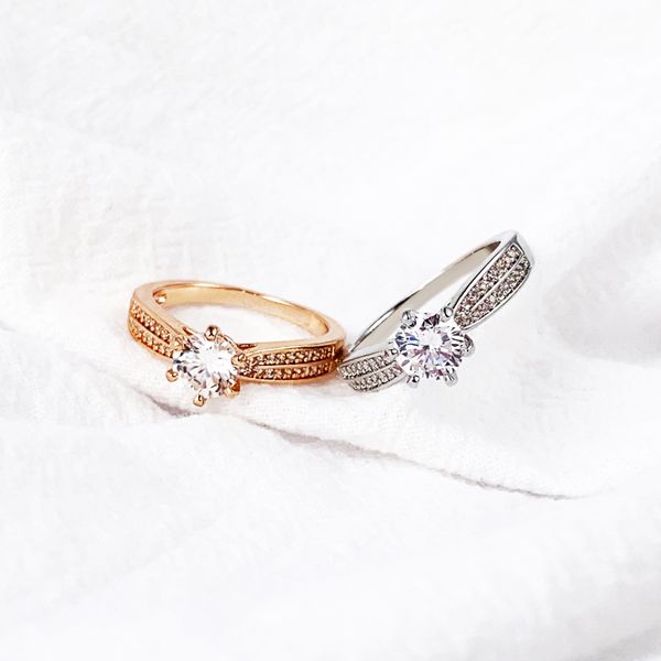 classic forever love with side stones rings woman prong setting zircon ring for women thanksgiving exquisite promise of marriage engagement, Silver
classic forever love with side stones rings woman prong setting zircon ring for women thanksgiving exquisite promise of marriage engagement, Silver