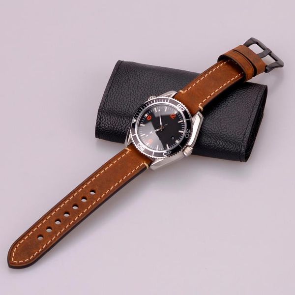 watch bands eache handmade retro leather 4mm band strap fit for p, Black;brown
watch bands eache handmade retro leather 4mm band strap fit for p, Black;brown