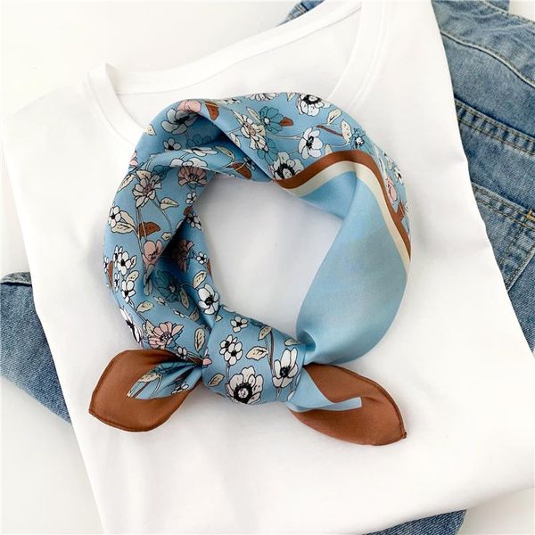 real silk floral scarf small square scarves fashion neckerchief women bandana print neck hairband female foulard, Blue;gray
real silk floral scarf small square scarves fashion neckerchief women bandana print neck hairband female foulard, Blue;gray