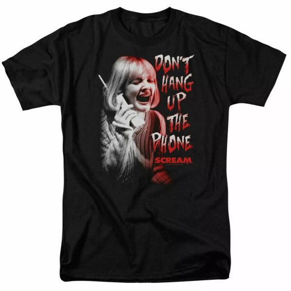 Scream Don't Hang Up T Shirt Licensed Horror Movie Retro Classic Scary Tee Black, White;black
Scream Don't Hang Up T Shirt Licensed Horror Movie Retro Classic Scary Tee Black, White;black