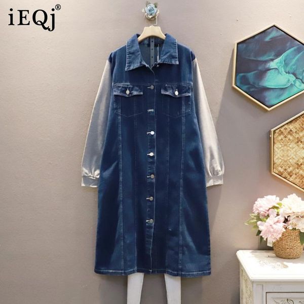 casual dresses ieqj women blue elegant temperament denim stitching dress lapel long sleeve loose fit fashion tide spring autumn 2021 3f1952, Black;gray
casual dresses ieqj women blue elegant temperament denim stitching dress lapel long sleeve loose fit fashion tide spring autumn 2021 3f1952, Black;gray