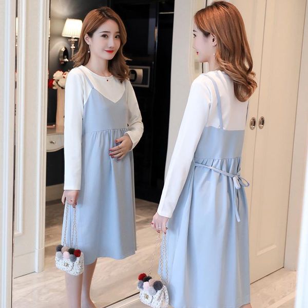 maternity dresses 9057# sweet pachwork cotton dress ties waist loose clothes for pregnant women long sleeve autumn spring pregnancy wear, White
maternity dresses 9057# sweet pachwork cotton dress ties waist loose clothes for pregnant women long sleeve autumn spring pregnancy wear, White
