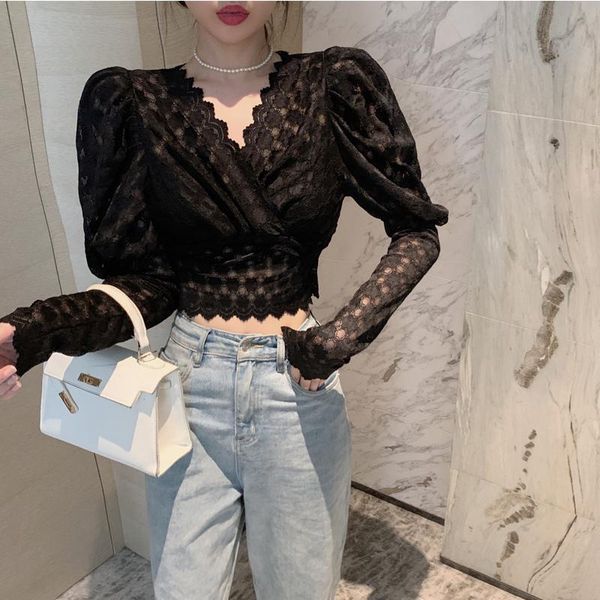 women's blouses & shirts 2021 clothing vintage v-neck long sleeve lace women french style autumn shirt slim solid color, White
women's blouses & shirts 2021 clothing vintage v-neck long sleeve lace women french style autumn shirt slim solid color, White