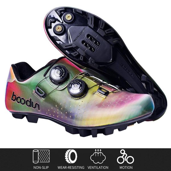 cycling shoes dazzle color breathable self-locking ultralight mountain outdoor riding professional bicycle sneakers footwear, Black
cycling shoes dazzle color breathable self-locking ultralight mountain outdoor riding professional bicycle sneakers footwear, Black