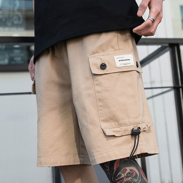 hip hop cargo shorts 2021 men streetwear plain shorts jogger harajuku cotton casual shorts summer track short sweatpants pockets, Black
hip hop cargo shorts 2021 men streetwear plain shorts jogger harajuku cotton casual shorts summer track short sweatpants pockets, Black