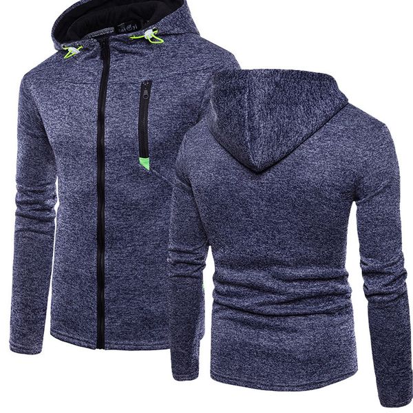 men's camouflage zipper hooded sweater cardigan trendy fashion street men coats, Black
men's camouflage zipper hooded sweater cardigan trendy fashion street men coats, Black