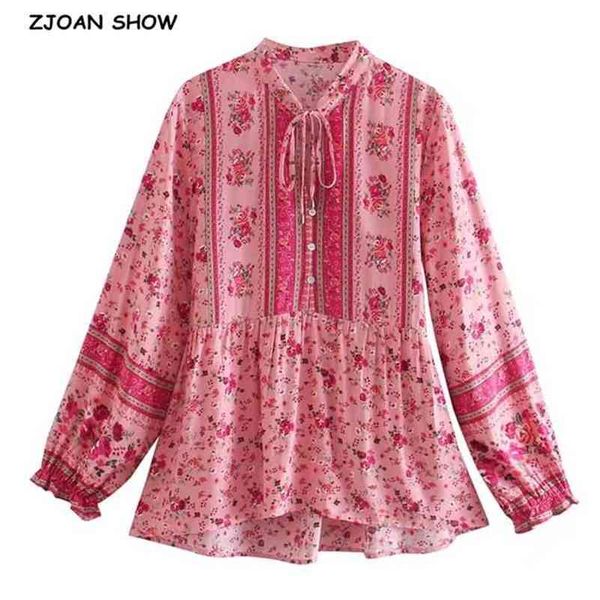 boho bandage open buttons v neck floral print shirt hippie women tie bow lacing up waist long sleeve blouse holiday beach 210429, White
boho bandage open buttons v neck floral print shirt hippie women tie bow lacing up waist long sleeve blouse holiday beach 210429, White