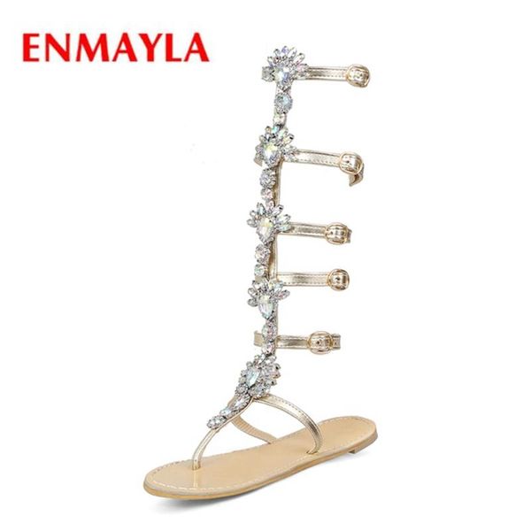sandals fashion summer women crystal buckle strap long tube lady round toe shining flat with zyl448, Black
sandals fashion summer women crystal buckle strap long tube lady round toe shining flat with zyl448, Black