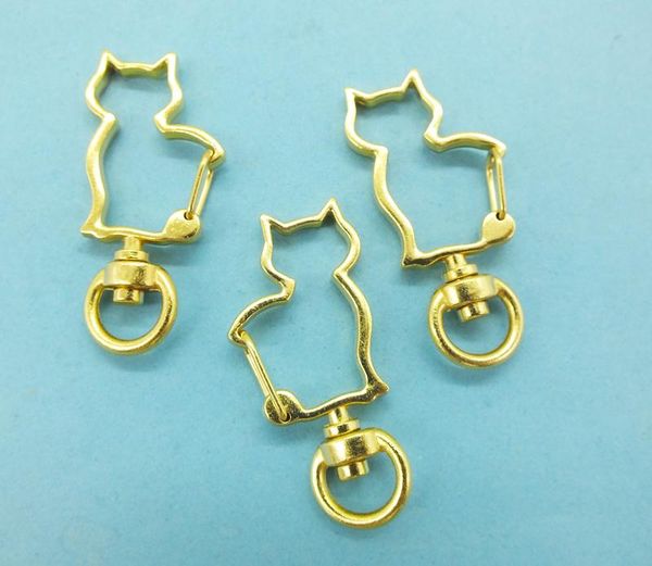keychains wholesale 100pcs 18x40mm cat shape zinc alloy carabiner swivel clasps for key ring & chain rose gold tone, Silver
keychains wholesale 100pcs 18x40mm cat shape zinc alloy carabiner swivel clasps for key ring & chain rose gold tone, Silver