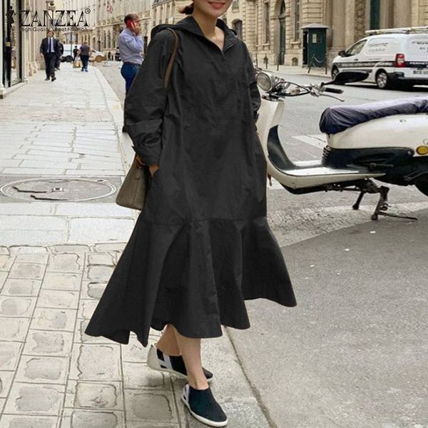 dresses hooded women dresses 2021 spring zipper midi vestidos ladies ruffle sundress casual solid long sleeve robe plus size 5xl, Black;gray
dresses hooded women dresses 2021 spring zipper midi vestidos ladies ruffle sundress casual solid long sleeve robe plus size 5xl, Black;gray