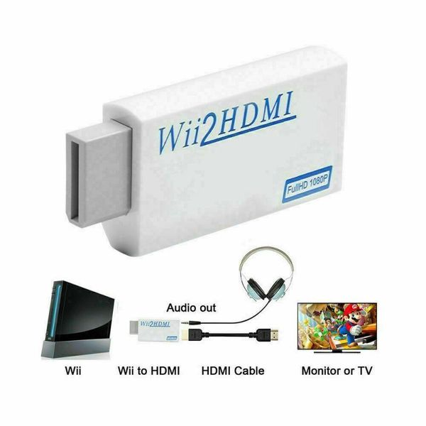audio cables & connectors full hd 1080p wii to -compatible converter adapter with 3.5mm output for pc hdtv monitor display
audio cables & connectors full hd 1080p wii to -compatible converter adapter with 3.5mm output for pc hdtv monitor display