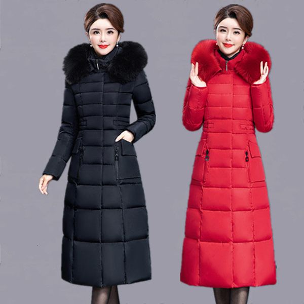 leather for cotton bottom coated winter jacket mid-age women x-5xl size great clothes fine mother parka long swallow coat f2021 pmzz, Black
leather for cotton bottom coated winter jacket mid-age women x-5xl size great clothes fine mother parka long swallow coat f2021 pmzz, Black