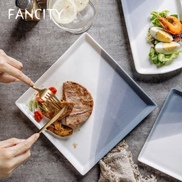 dishes & plates fancity ceramic square plate western steak cake tray rectangular sushi sashimi dessert
dishes & plates fancity ceramic square plate western steak cake tray rectangular sushi sashimi dessert