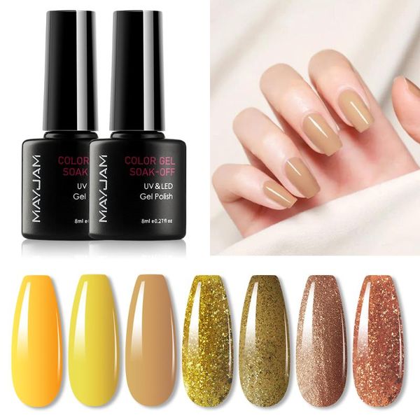 nail gel 8ml polish set of varnishes for nails semi permanent coat uv led varnish 7pcs kit soak off art, Red;pink
nail gel 8ml polish set of varnishes for nails semi permanent coat uv led varnish 7pcs kit soak off art, Red;pink