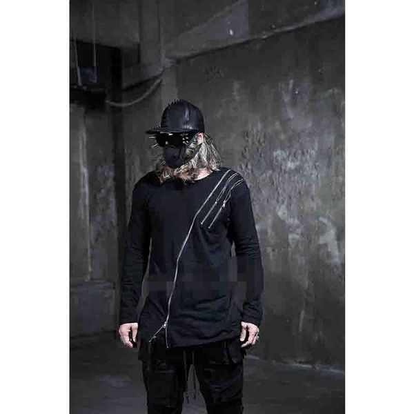spring and korean autumn male punk decoration trend loose leisure manga long shirt great personality couple 16xf, White;black
spring and korean autumn male punk decoration trend loose leisure manga long shirt great personality couple 16xf, White;black