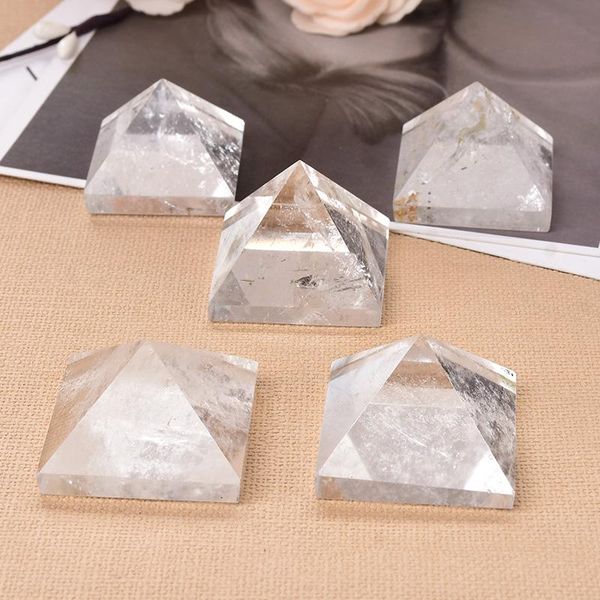natural crystal pyramid clear quartz energy stone reiki ore mineral point home decor handmade crafts of gemstone decorative objects & figuri
natural crystal pyramid clear quartz energy stone reiki ore mineral point home decor handmade crafts of gemstone decorative objects & figuri