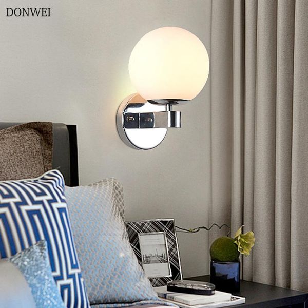 wall lamp donwei modern led light fixture staircase lighting sconce e27 bulb bedside bathroom decor ac85~265v
wall lamp donwei modern led light fixture staircase lighting sconce e27 bulb bedside bathroom decor ac85~265v