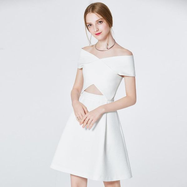 ethnic clothing elegant white slash neck evening party gown off shoulders banquet dress bride wedding hollow out prom short, Red
ethnic clothing elegant white slash neck evening party gown off shoulders banquet dress bride wedding hollow out prom short, Red