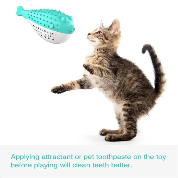 cat toys pet 3d fish shape teeth cleaning toy pufferfish multi-function toothbrush simulation playing for
cat toys pet 3d fish shape teeth cleaning toy pufferfish multi-function toothbrush simulation playing for