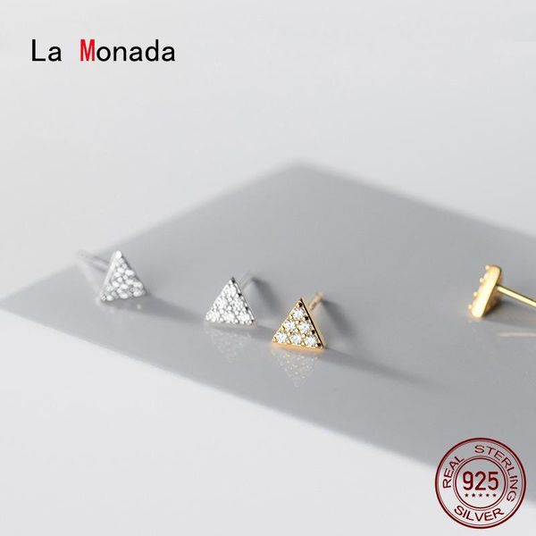 stud la monada women silver earrings 925 triangle small for girls korean beautiful jewelry female, Golden;silver
stud la monada women silver earrings 925 triangle small for girls korean beautiful jewelry female, Golden;silver