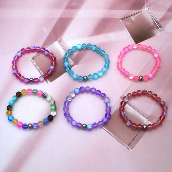 beaded, strands women's elastic rope string beads seven colors glass hand shimmerstone classic personality accessories, Black
beaded, strands women's elastic rope string beads seven colors glass hand shimmerstone classic personality accessories, Black