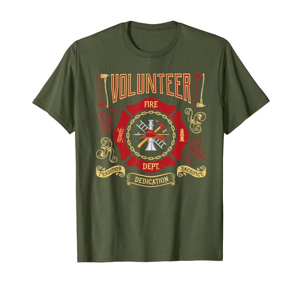 Firefighter Vintage Volunteer Fire Department Fireman Gifts T-Shirt, Mainly pictures
Firefighter Vintage Volunteer Fire Department Fireman Gifts T-Shirt, Mainly pictures