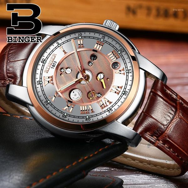 vintage brand roman men business dress wristwatch mechanical self winding calendar watch luxury sapphire real leather 3bar wristwatches, Slivery;brown
vintage brand roman men business dress wristwatch mechanical self winding calendar watch luxury sapphire real leather 3bar wristwatches, Slivery;brown