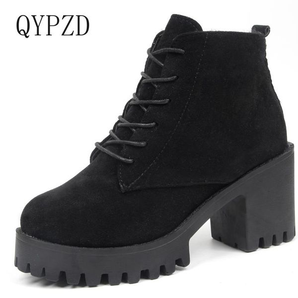 boots high heels lace up ankle for women shoes black platform boot botines mujer 2021 winter size 35-41
boots high heels lace up ankle for women shoes black platform boot botines mujer 2021 winter size 35-41
