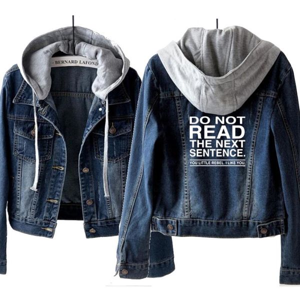 women's jackets do not read the sentence funny denim jean women streetwear harajuku coat autumn jacket oversized, Black;brown
women's jackets do not read the sentence funny denim jean women streetwear harajuku coat autumn jacket oversized, Black;brown