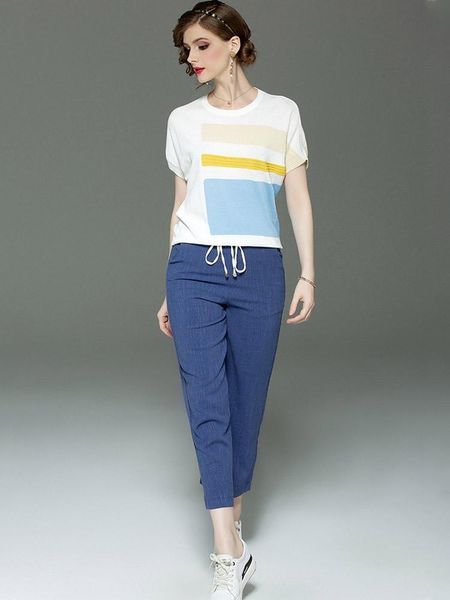 woman 2021 summer short sleeved shirt wide leg pants suit two-piece casual fashion drawstring ladies sets l210 women's tracksui, Gray
woman 2021 summer short sleeved shirt wide leg pants suit two-piece casual fashion drawstring ladies sets l210 women's tracksui, Gray