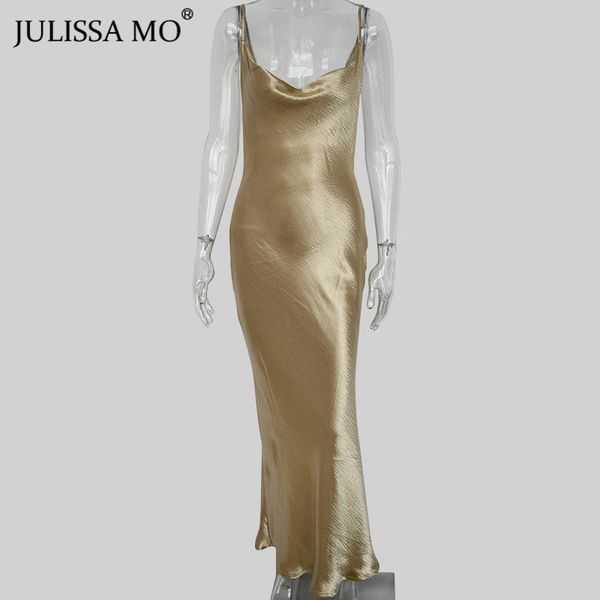 2021julissa mo spaghetti strap backless summer dress women satin lace up trumpet long dress elegant bodycon party dresses 2021, Black;gray
2021julissa mo spaghetti strap backless summer dress women satin lace up trumpet long dress elegant bodycon party dresses 2021, Black;gray