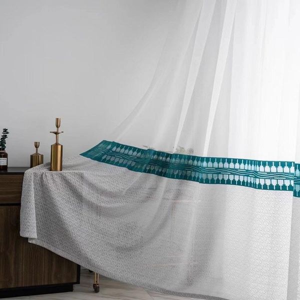 modern white sheer curtain for living room luxury hollow embroidery cube tulle bedroom window treatment voile drape & drapes
modern white sheer curtain for living room luxury hollow embroidery cube tulle bedroom window treatment voile drape & drapes