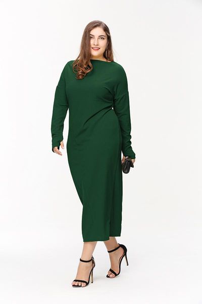 ethnic clothing abayas for women dubai muslim long skirt fat mm plus size one-word collar solid color long-sleeved jalabiya dress, Red
ethnic clothing abayas for women dubai muslim long skirt fat mm plus size one-word collar solid color long-sleeved jalabiya dress, Red