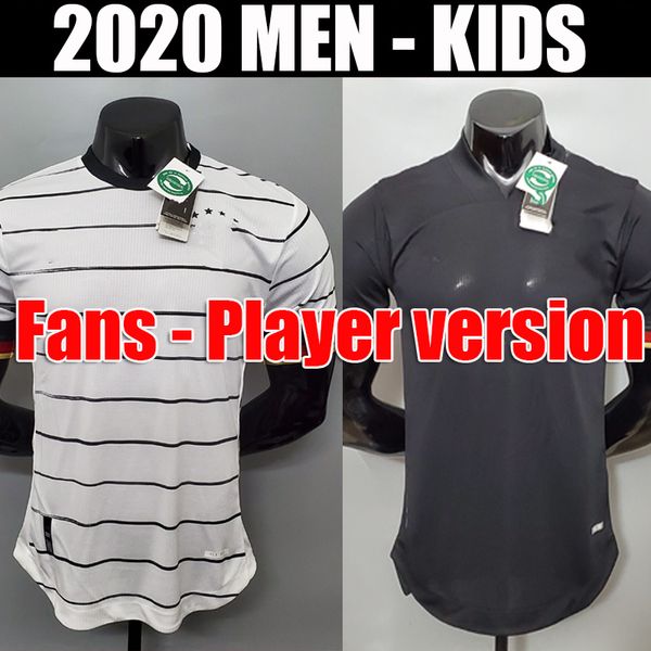 Germany 2020 soccer jerseys Home kit HUMMELS KROOS DRAXLER REUS MULLER GOTZE European Cup football shirts uniforms men + kids kit, Away kids
Germany 2020 soccer jerseys Home kit HUMMELS KROOS DRAXLER REUS MULLER GOTZE European Cup football shirts uniforms men + kids kit, Away kids