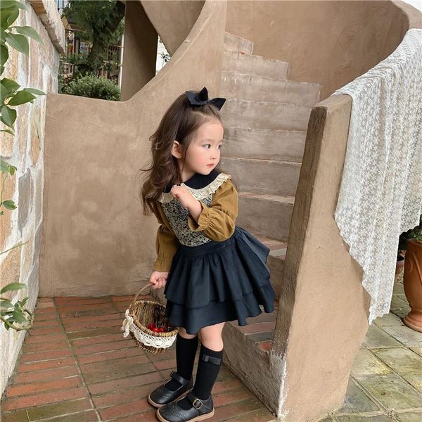 girl's dresses 2021 autumn baby girls princess layered dress floral printed patchwork toddlers children cute vest, Red;yellow
girl's dresses 2021 autumn baby girls princess layered dress floral printed patchwork toddlers children cute vest, Red;yellow