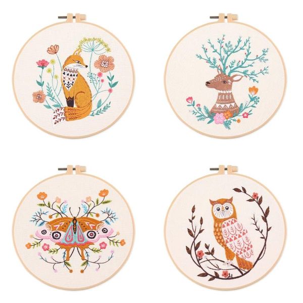 other arts and crafts animal world embroidery kit for beginners, modern starter kits, gift set, craft kit, english description
other arts and crafts animal world embroidery kit for beginners, modern starter kits, gift set, craft kit, english description
