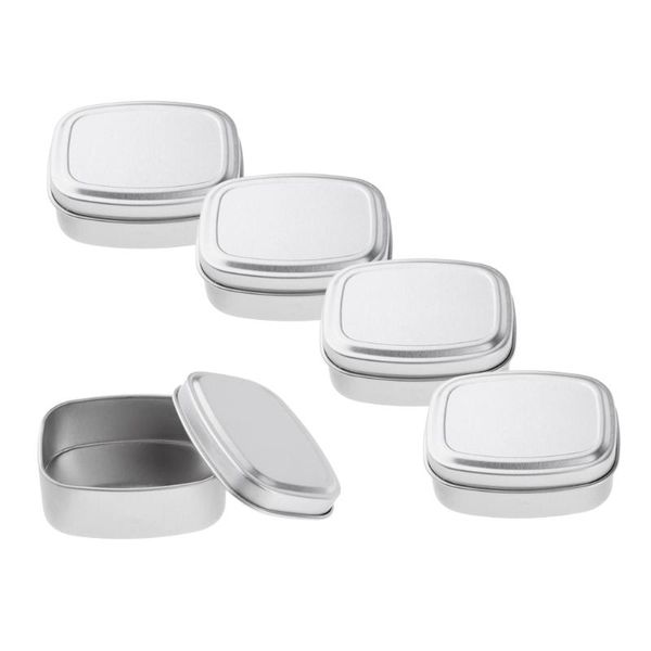 pack rectangular tin box with lid empty aluminium can storage container for treats, gifts, favors and crafts silver 60g bottles & jars
pack rectangular tin box with lid empty aluminium can storage container for treats, gifts, favors and crafts silver 60g bottles & jars