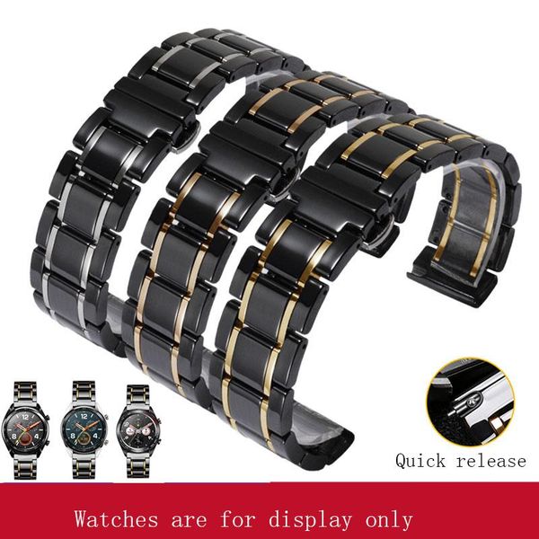 watch bands peiyi smart accessories ceramic strap 20mm 22mm luxury men and women bracelet for huawei watch2 gt pro quick release, Black;brown
watch bands peiyi smart accessories ceramic strap 20mm 22mm luxury men and women bracelet for huawei watch2 gt pro quick release, Black;brown