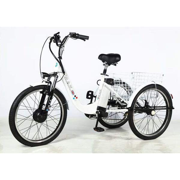 selling white aluminum 24inch alloy frame three wheels electric tricycle ebike usa stock, Silver;blue
selling white aluminum 24inch alloy frame three wheels electric tricycle ebike usa stock, Silver;blue