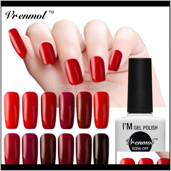 wholesale- vrenmol uv led nail polish dark red color series nail gel lacquer soak off healthy eco-friendly nail gel art salon 7nlgc d7tzm, Red;pink
wholesale- vrenmol uv led nail polish dark red color series nail gel lacquer soak off healthy eco-friendly nail gel art salon 7nlgc d7tzm, Red;pink