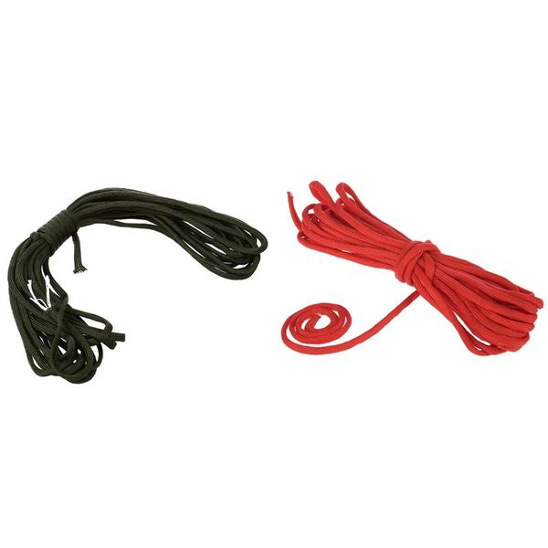 2x paracord 550 parachute rope 7 core strand for climbing camping buckle 25ft red & dark green outdoor gadgets
2x paracord 550 parachute rope 7 core strand for climbing camping buckle 25ft red & dark green outdoor gadgets